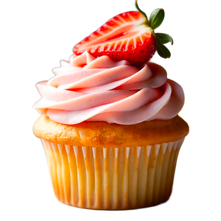 Cupcake Fraise